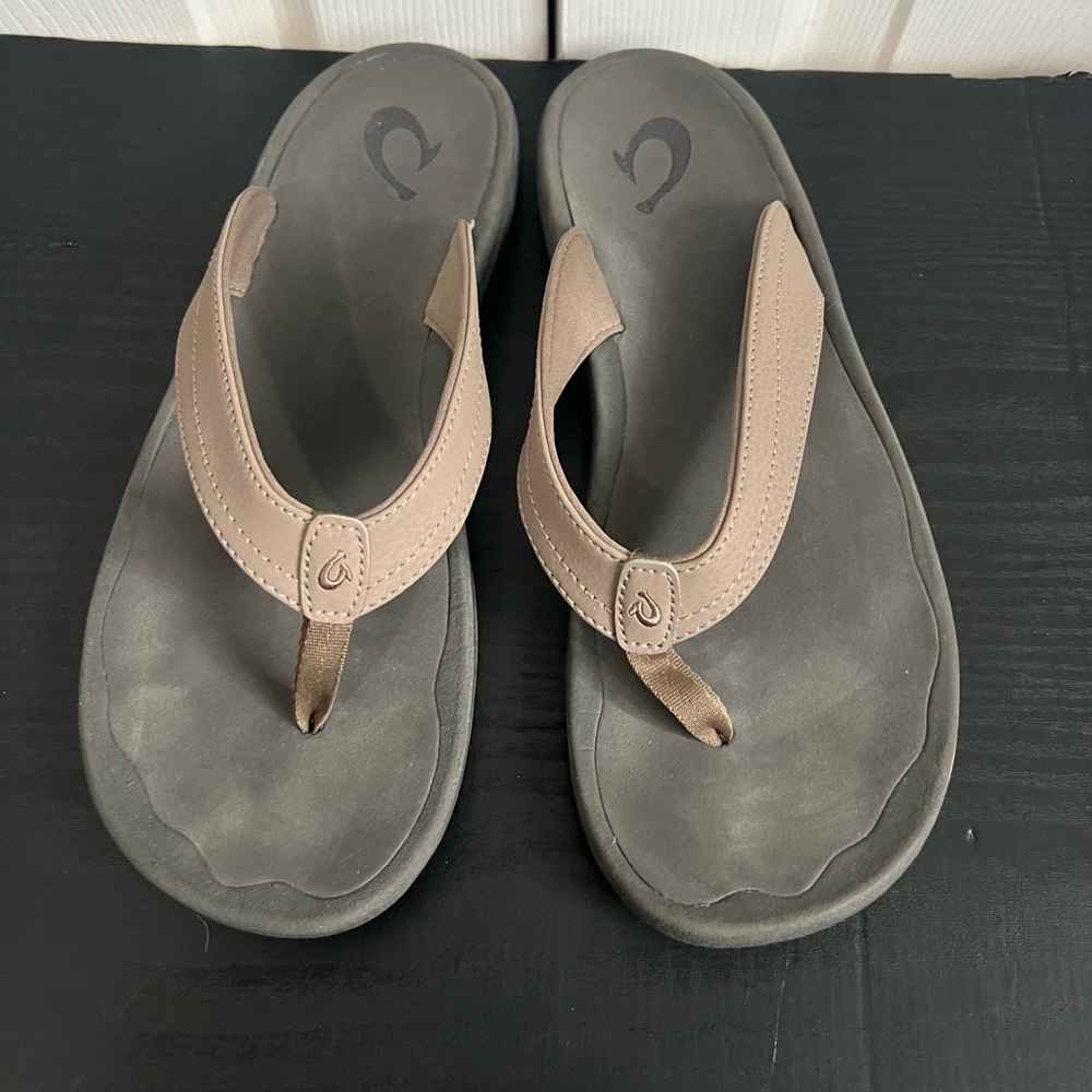 Warm Taupe Olukai ‘Ohana Women’s Water-Friendly Sandals